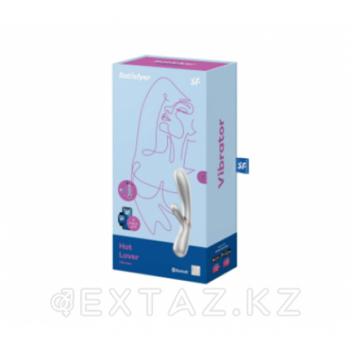 Вибратор с подогревом Satisfyer Hot Lover Silver в Казахстане, интернет-аптека Aurma.kz