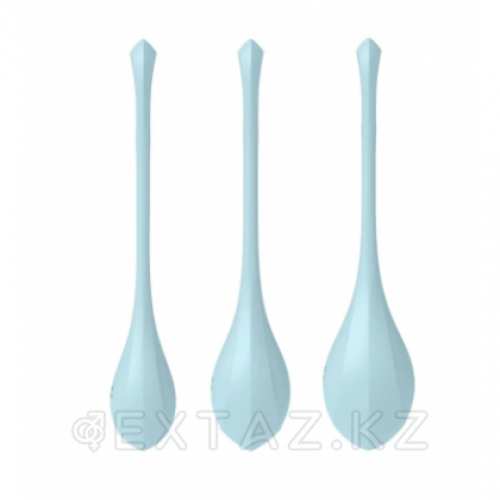 Набор вагинальных шариков Satisfyer Yoni Power 2 light blue в Казахстане, интернет-аптека Aurma.kz