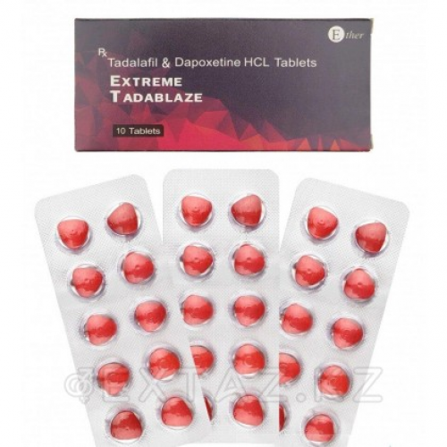 Мужской препарат Extreme Tadablaze (Tadalafil & Dapoxetine) 10 таб. в Казахстане, интернет-аптека Aurma.kz