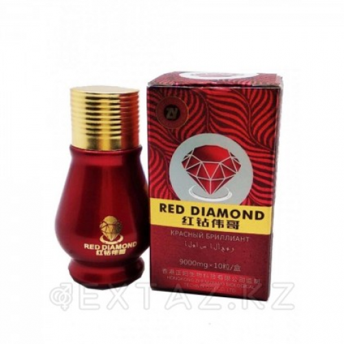 Мужской возбудитель "RED DIAMOND" (10 таб.) в Казахстане, интернет-аптека Aurma.kz