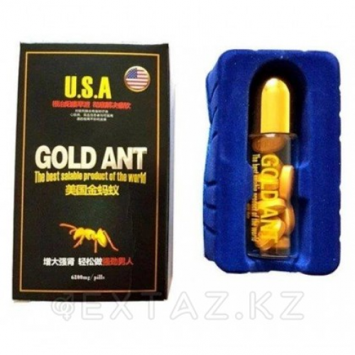 Мужской возбудитель "GOLD ANT USA" (10 таб.)  в Казахстане, интернет-аптека Aurma.kz