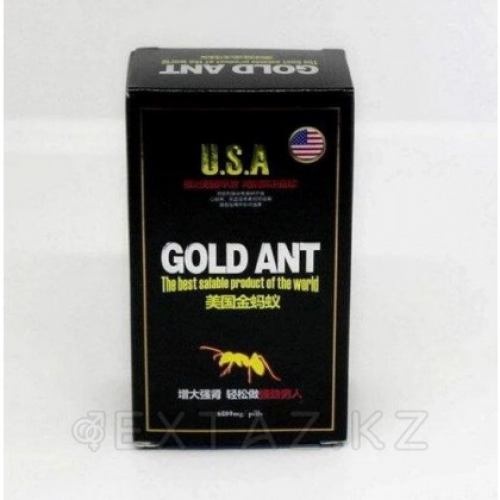 Мужской возбудитель "GOLD ANT USA" (10 таб.) в Казахстане, интернет-аптека Aurma.kz