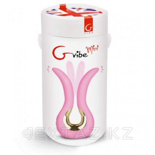 Инновационный вибратор Gvibe Mini (ex. Fun Toys), 10,5 см розовый  в Казахстане, интернет-аптека Aurma.kz