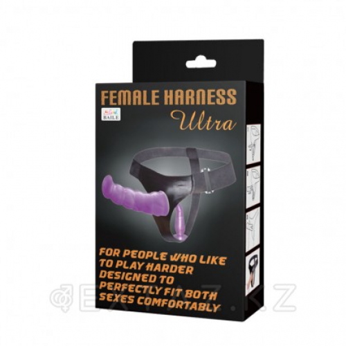 Страпон с внутренним плагом "FEMALE HARNESS" в Казахстане, интернет-аптека Aurma.kz