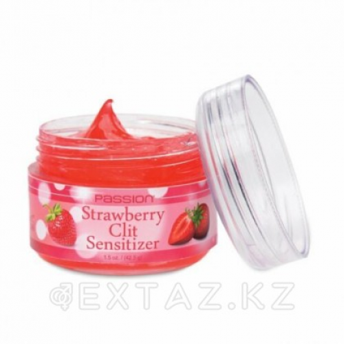 Passion Strawberry Clit Sensitizer, гель для стимуляции клитора, 45.5 гр.  в Казахстане, интернет-аптека Рокет Фарм