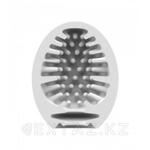 Satisfyer Egg Single Naughty - инновационный влажный мастурбатор-яйцо, 7х5.5 см Белый  в Казахстане, интернет-аптека Aurma.kz