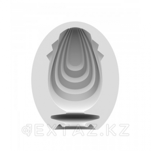 Satisfyer Egg Single Savage - инновационный влажный мастурбатор-яйцо, 7х5.5 см Белый  в Казахстане, интернет-аптека Aurma.kz