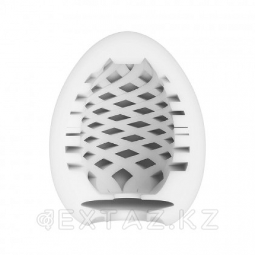 Tenga Wonder Mesh - Мастурбатор-яйцо из новой коллекции, 6.1х4.9 см Белый  в Казахстане, интернет-аптека Aurma.kz