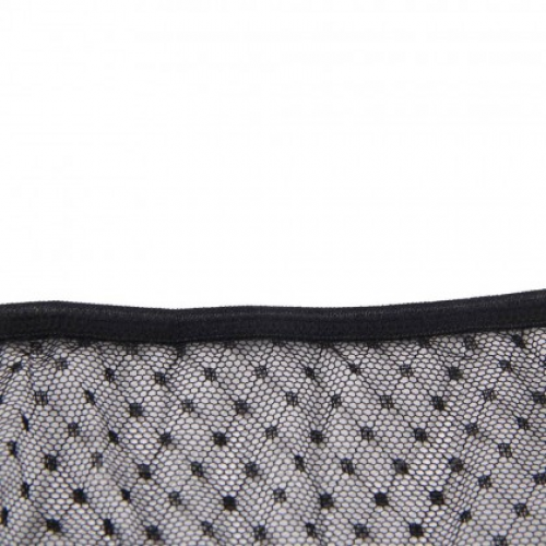 Трусики на высокой посадке Lace Strappy черные (размер XS-S) в Казахстане, интернет-аптека Aurma.kz