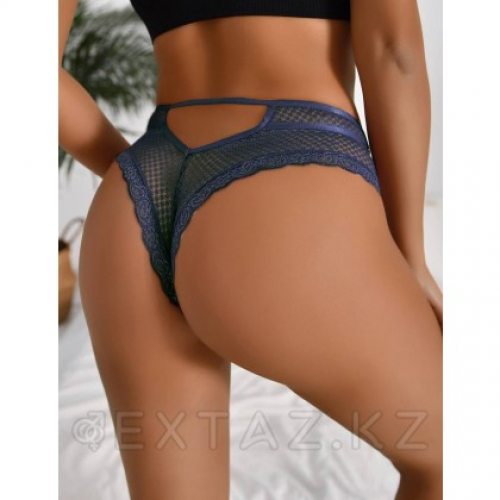 Трусики танга Ladies синие (размер M-L) в Казахстане, интернет-аптека Aurma.kz