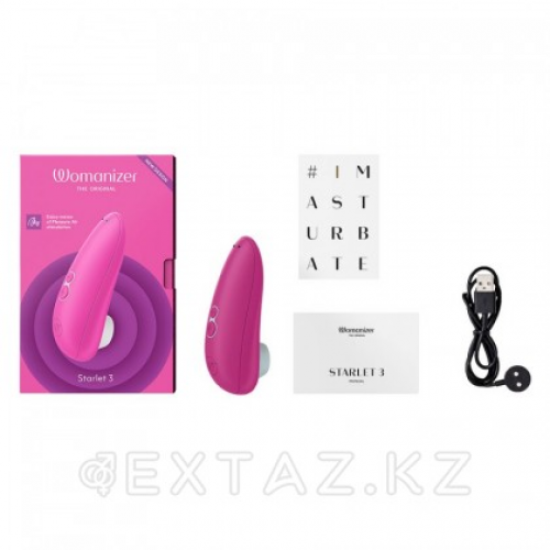 Бесконтактный клиторальный стимулятор W-Starlet 3 розовый  в Казахстане, интернет-аптека Aurma.kz