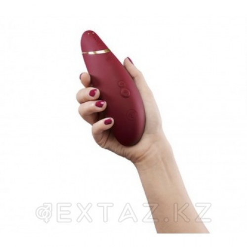 Бесконтактный клиторальный стимулятор Womanizer Premium 2 бордовый в Казахстане, интернет-аптека Aurma.kz