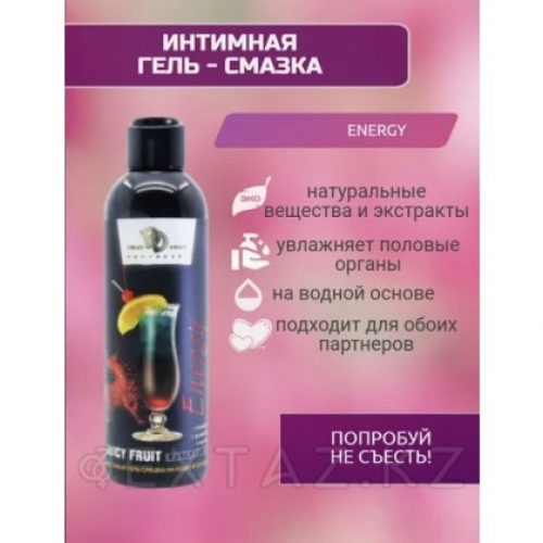 Интимный гель-смазка JUICY FRUIT (ENERGY) 200 мл  в Казахстане, интернет-аптека Рокет Фарм