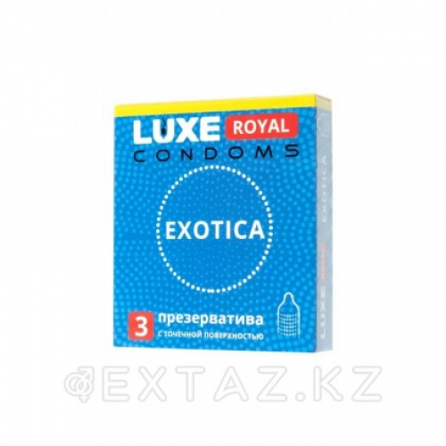 Презервативы LUXE ROYAL Exotica (3 шт.)  в Казахстане, интернет-аптека Рокет Фарм