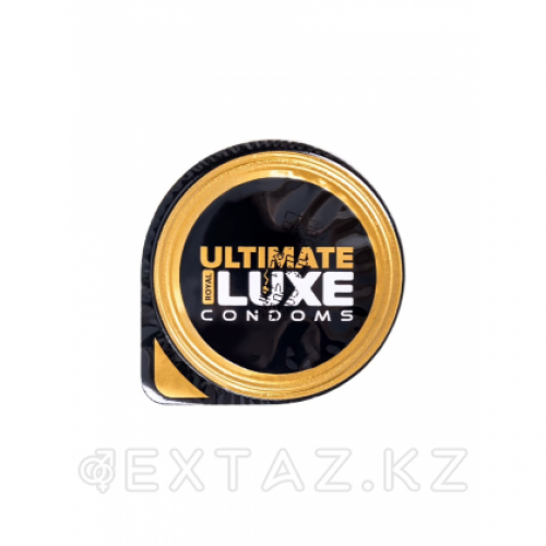 Презерватив LUXE BLACK ULTIMATE Хозяин Тайги (АБРИКОС) 1 шт.  в Казахстане, интернет-аптека Рокет Фарм