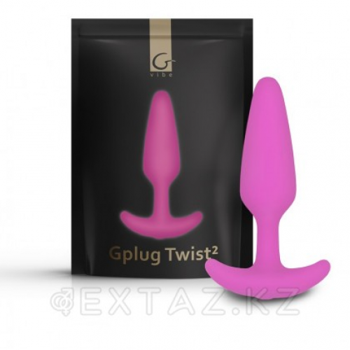 Gvibe Gplug XS Raspberry самая маленькая управляемая вибропробка, 7х2 см в Казахстане, интернет-аптека Aurma.kz