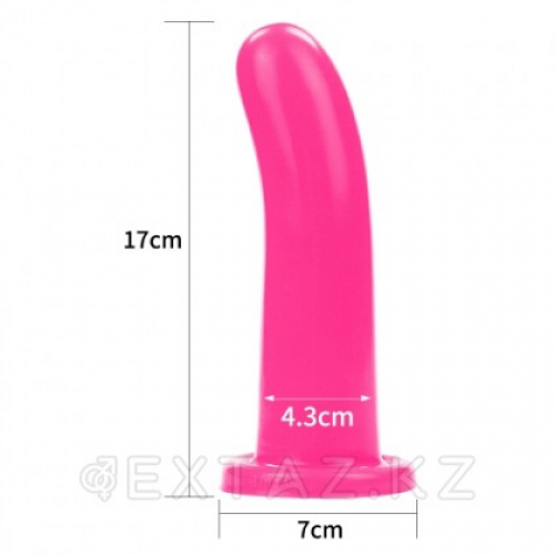 Фаллоимитатор Holy Dong Lovetoy (розовый, 17 см.)  в Казахстане, интернет-аптека Aurma.kz