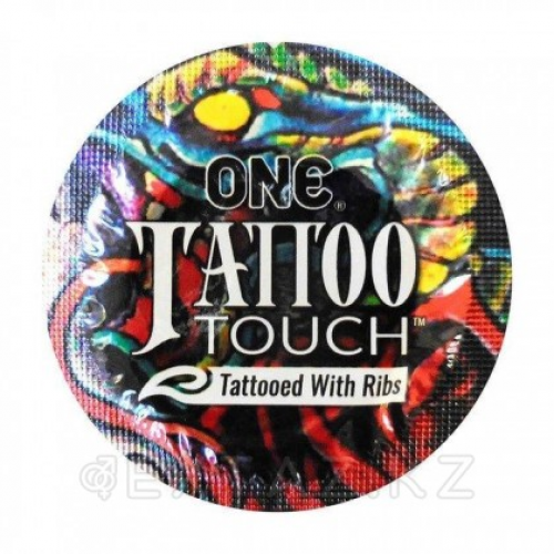 Презервативы ONE Tattoo touch MIX 1 шт.  в Казахстане, интернет-аптека Рокет Фарм