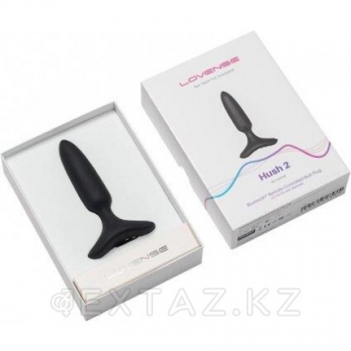 Анальная вибропробка Hush 2 с управлением на расстоянии от Lovense (XS: 25*120 мм.) в Казахстане, интернет-аптека Aurma.kz
