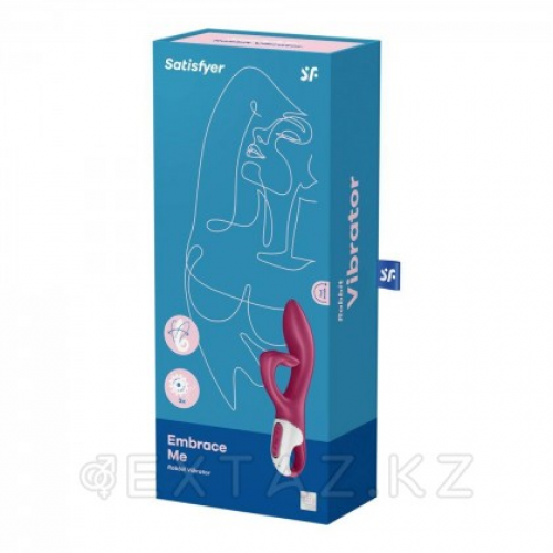 Вибратор-кролик Embrace me berry Satisfyer в Казахстане, интернет-аптека Aurma.kz