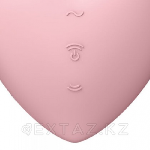 Вакуумный стимулятор Cutie Heart light Satisfyer розовый  в Казахстане, интернет-аптека Aurma.kz