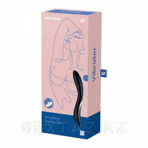 Вибратор точки G Rrrolling Explosion Satisfyer черный  в Казахстане, интернет-аптека Aurma.kz