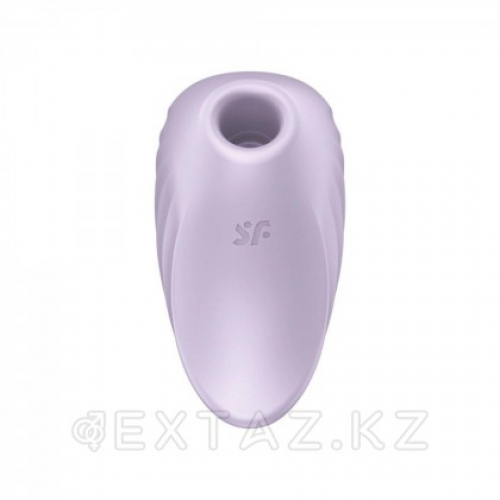 Вакуумный клиторальный стимулятор с вибрацией Pearl Diver Satisfyer сиреневый  в Казахстане, интернет-аптека Aurma.kz