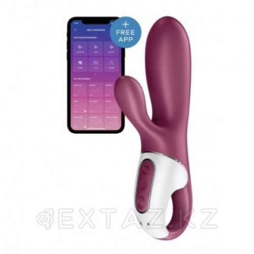 Вибратор-кролик Hot Bunny Connect App Satisfyer  в Казахстане, интернет-аптека Aurma.kz