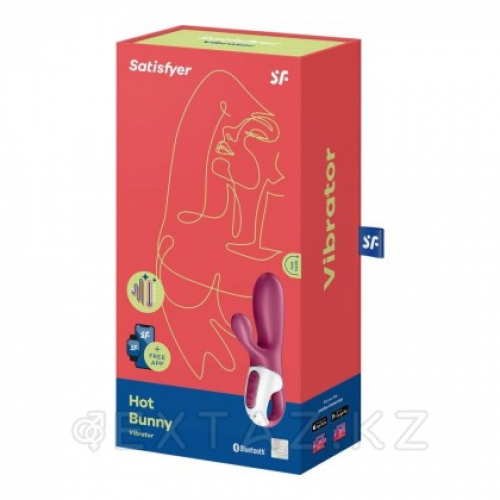 Вибратор-кролик Hot Bunny Connect App Satisfyer в Казахстане, интернет-аптека Aurma.kz