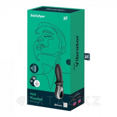 Анальный смарт вибратор с подогревом Hot Passion Connect App Satisfyer в Казахстане, интернет-аптека Aurma.kz