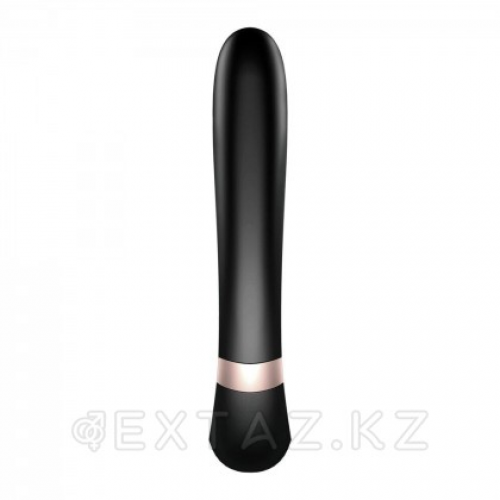 Смарт вибратор кролик с подогревом Satisfyer Heat Wave Connect App черный  в Казахстане, интернет-аптека Aurma.kz