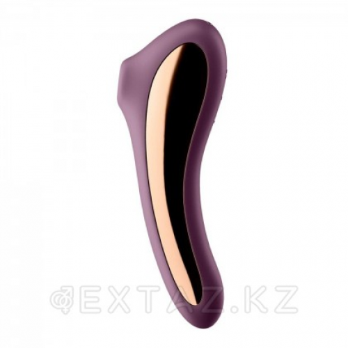 Вибромассажер с вакуумной стимуляцией Satisfyer Dual Kiss wine фиолетовый  в Казахстане, интернет-аптека Aurma.kz