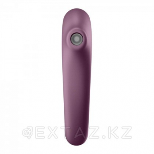 Вибромассажер с вакуумной стимуляцией Satisfyer Dual Kiss wine фиолетовый в Казахстане, интернет-аптека Aurma.kz