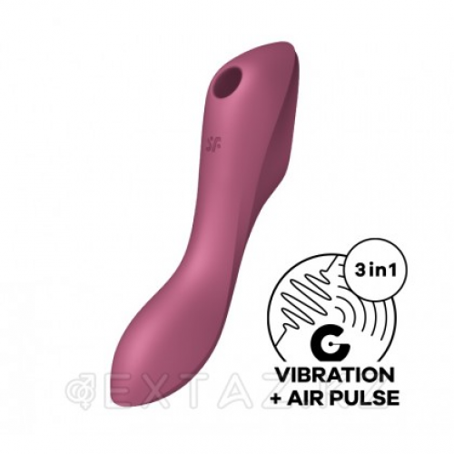 Вакуумно-волновой стимулятор Satisfyer Curvy Trinity 3 розовый  в Казахстане, интернет-аптека Aurma.kz