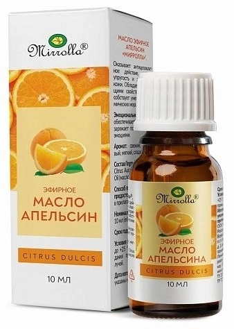 Mirrolla Апельсин эфирное масло в Казахстане, интернет-аптека Aurma.kz