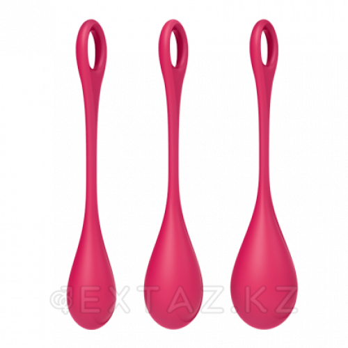 Набор вагинальных шариков Satisfyer Yoni Power 1 розовые в Казахстане, интернет-аптека Aurma.kz