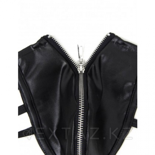 Мужские трусики с молнией Zipper Black (S)  в Казахстане, интернет-аптека Aurma.kz
