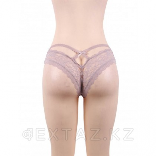 Трусики Sexy Floral (XL-2XL) светло-лиловые  в Казахстане, интернет-аптека Aurma.kz