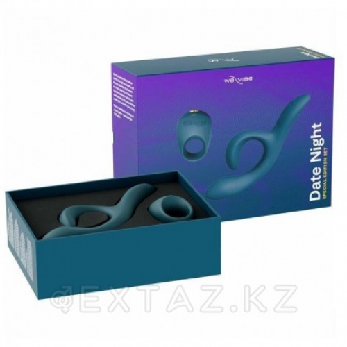 Набор для пар WE-VIBE Date Night Set (Вибратор Nova 2 + виброкольцо Pivot)  в Казахстане, интернет-аптека Aurma.kz