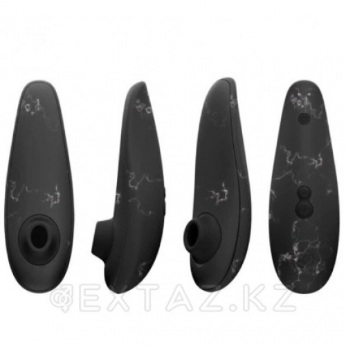 Бесконтактный клиторальный стимулятор Womanizer Marilyn Monroe Black Marble в Казахстане, интернет-аптека Aurma.kz
