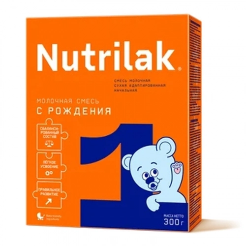 Нутрилак Nutrilak 1 Смесь молочная сухая адаптированная начальная  Смесь в Казахстане, интернет-аптека Aurma.kz