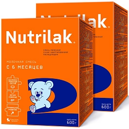 Нутрилак Nutrilak 2 смесь сухая молочная адаптированная последующая с 6 до 12 мес Смесь в Казахстане, интернет-аптека Рокет Фарм