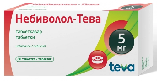 Небиволол Тева Таблетки в Казахстане, интернет-аптека Aurma.kz