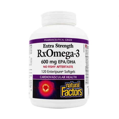 Natural Factors RxOmega-3 Капсулы в Казахстане, интернет-аптека Aurma.kz