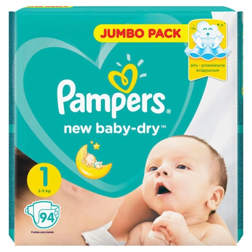 Подгузники Pampers New Baby-Dry Newborn mini (2-5 кг)  в Казахстане, интернет-аптека Aurma.kz