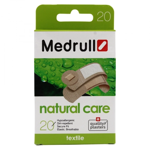 Лейкопластырь Medrull Natural Care 19*72мм,25*72мм круглые d22  в Казахстане, интернет-аптека Aurma.kz