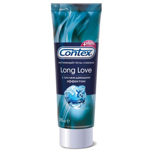 Гель смазка Контекс Contex Long Love продлевающая охлаждающая Лубриканты в Казахстане, интернет-аптека Рокет Фарм