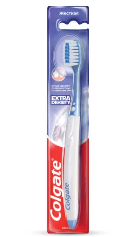 Зубная щетка Colgate Extra Density жесткая  в Казахстане, интернет-аптека Aurma.kz
