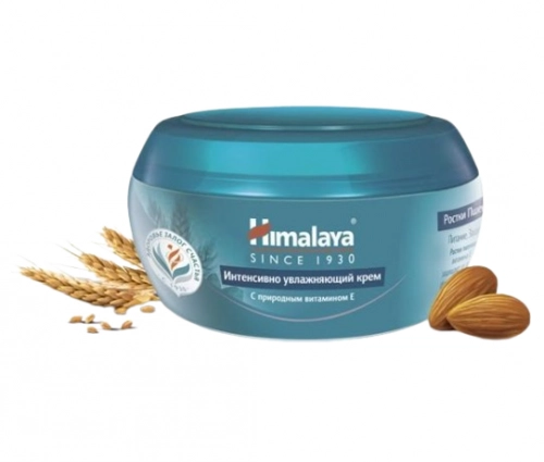 Himalaya Herbals крем интенсивно увлажняющий с ростками пшеницы и сладким миндалем   в Казахстане, интернет-аптека Aurma.kz