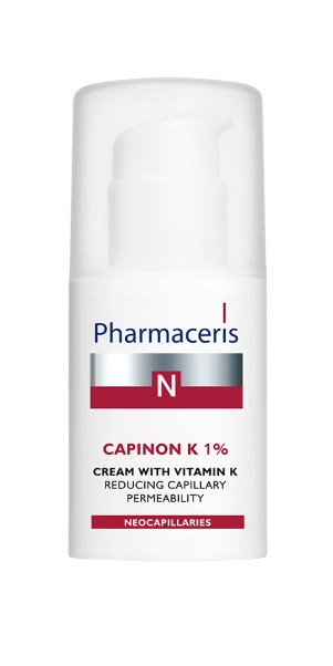 Pharmaceris N Крем с витамином К Capinon K 1%  в Казахстане, интернет-аптека Aurma.kz